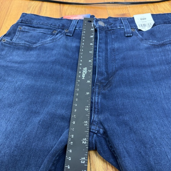 Levis 512 Jeans Mens 34x32 Blue Slim Taper Performance Stretch All Seasons - Picture 7 of 9
